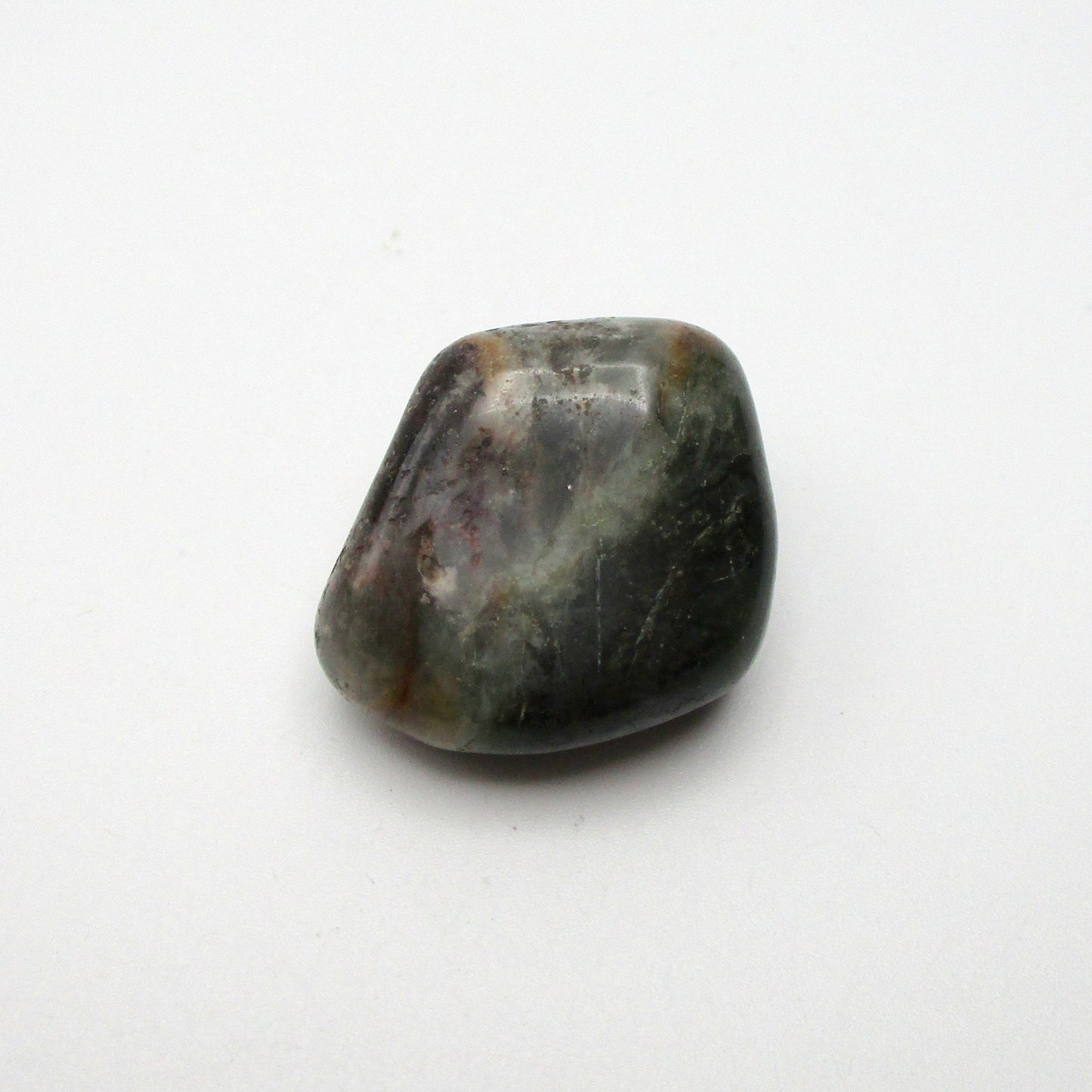 Bloodstone Tumbled Stone – 1″ × 0.75″ × 0.5″ | Crystal Cave Rocks