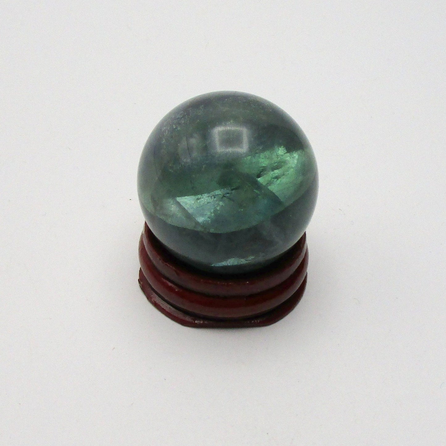 Green & Purple Fluorite Sphere – 35mm