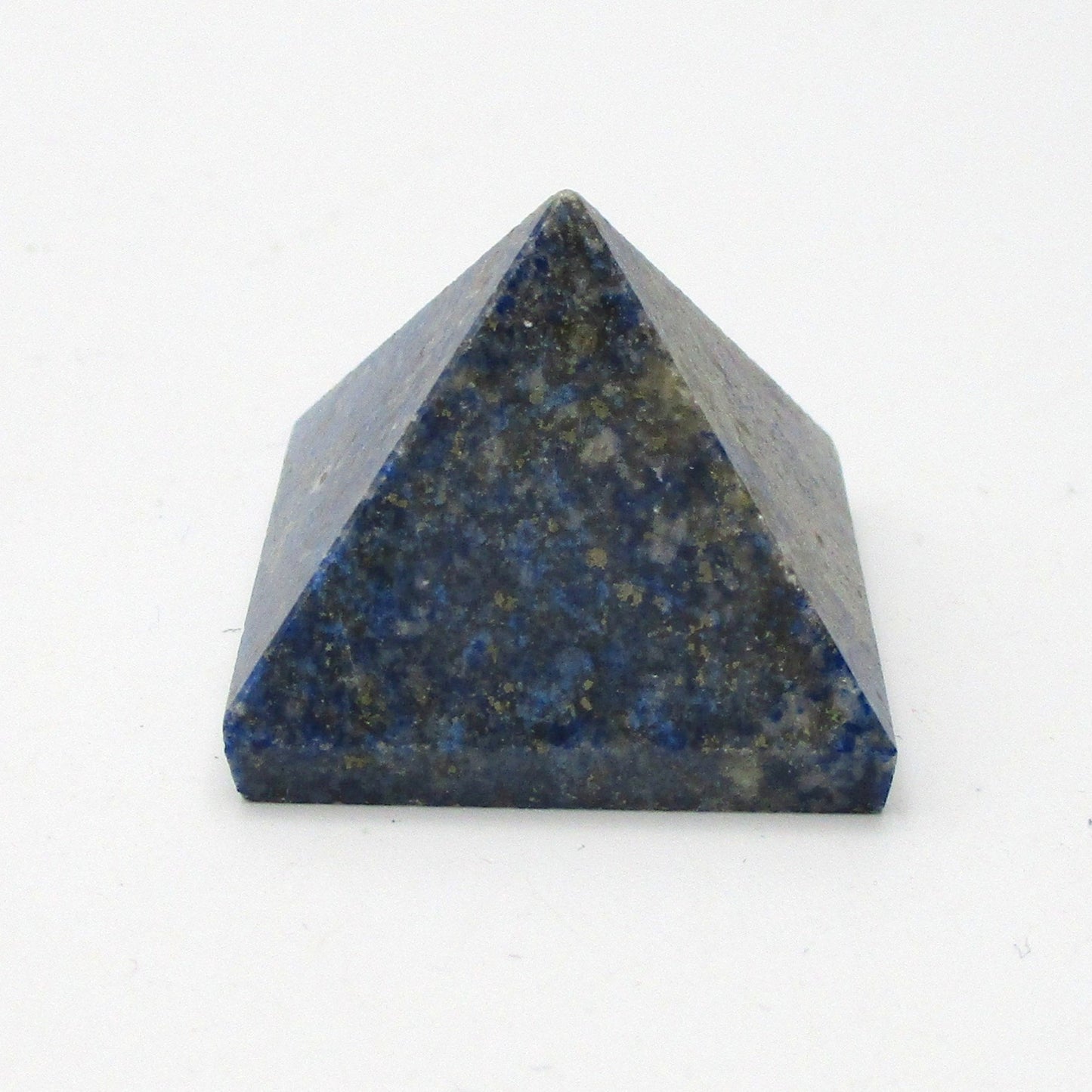 Lapis Lazuli Pyramid | Polished Sacred Geometry Crystal