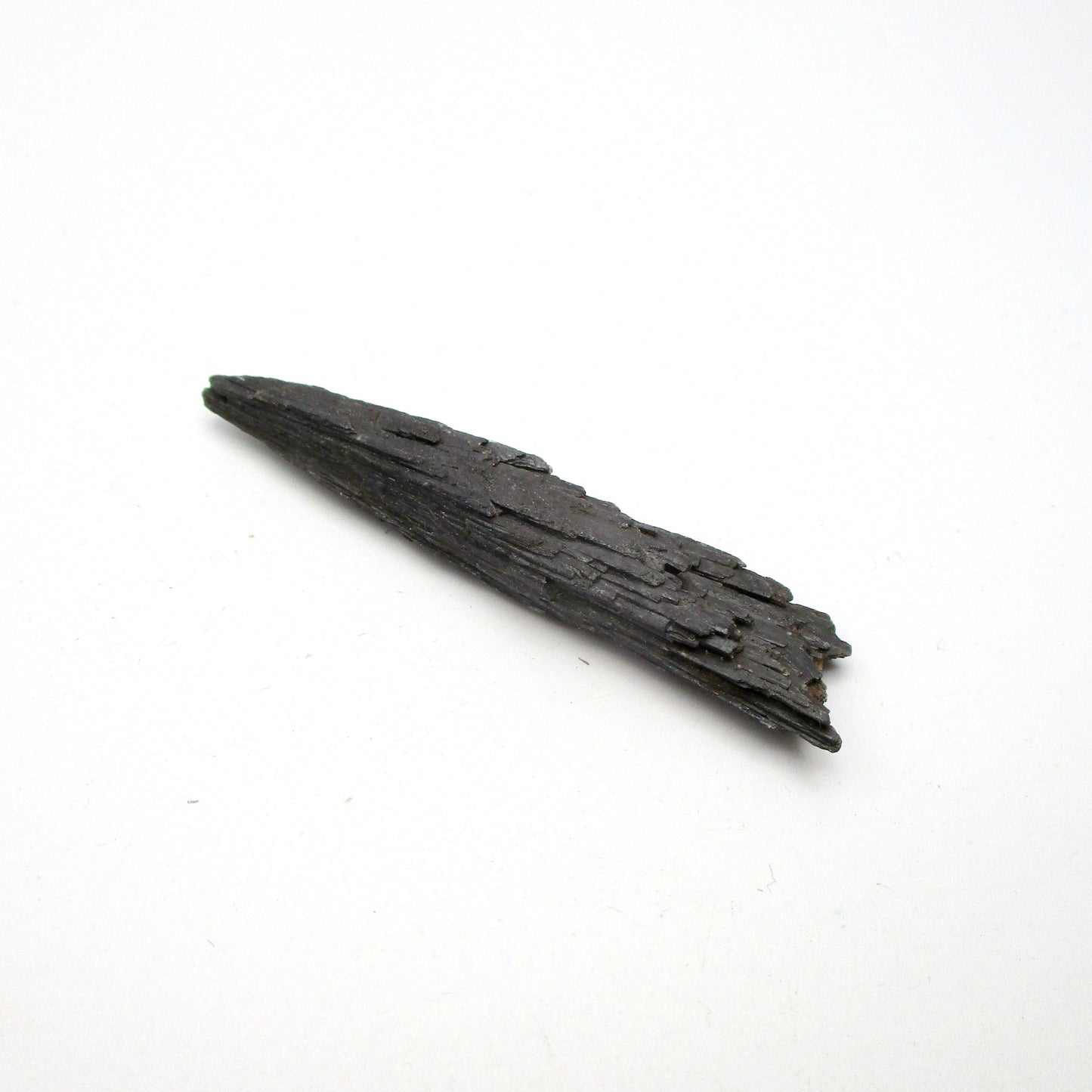 Black Kyanite Fan – Small (2.5" × 0.5")