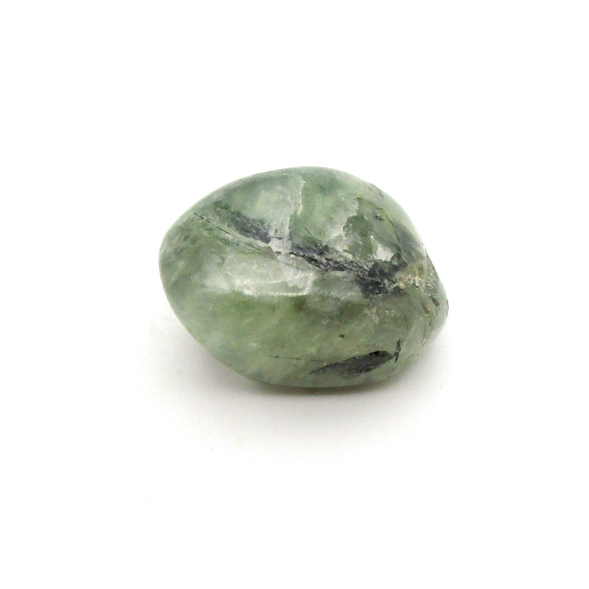 Amphibole Tumbled Stone – Actinolite, Epidote & Clinochlore | Large (~1")
