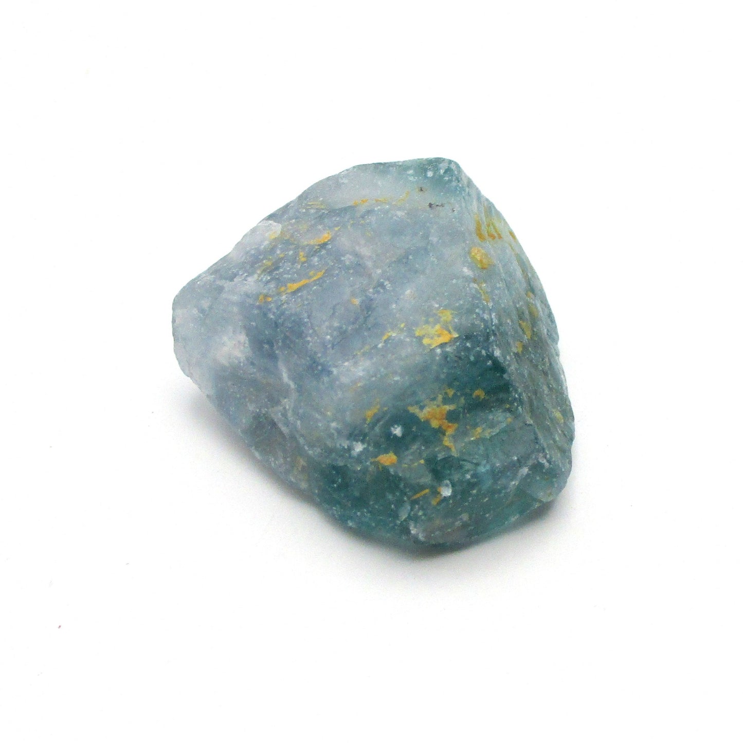 Blue Fluorite | 1.25" x 1.25" x 0.75" | Raw Fluorite Crystal
