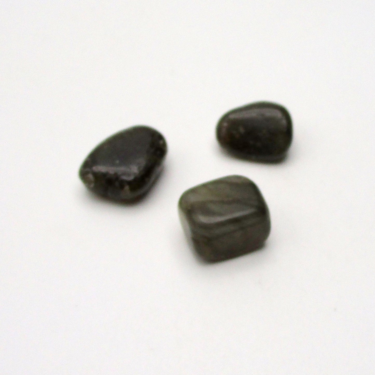 Labradorite Tumbled Stones – Set of 3