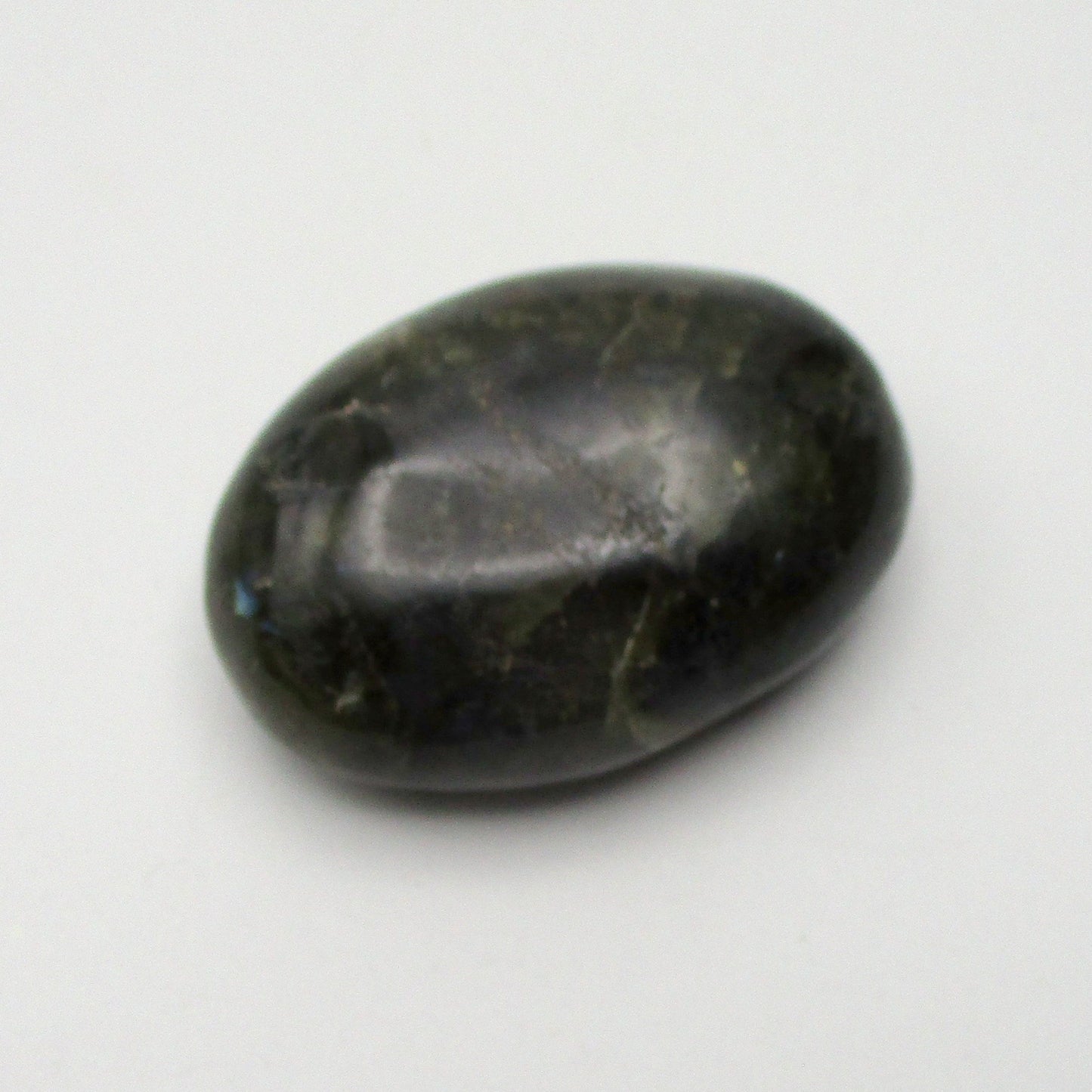 Labradorite Palm Stone – 2" Thick | Polished Flashy Labradorite