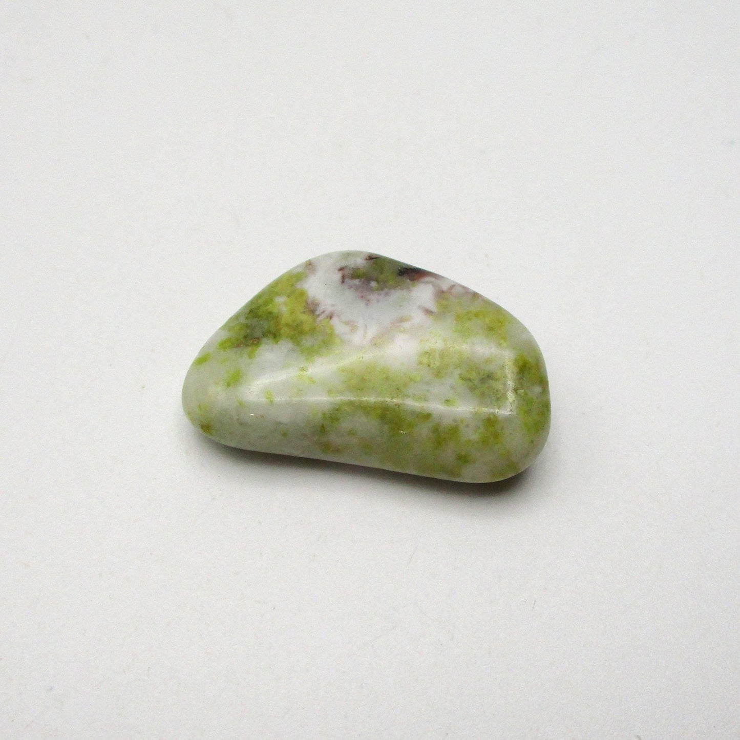 Dragon Stone (Piemontite) Tumbled — Small Flat | 1" × 0.75" × 0.25"