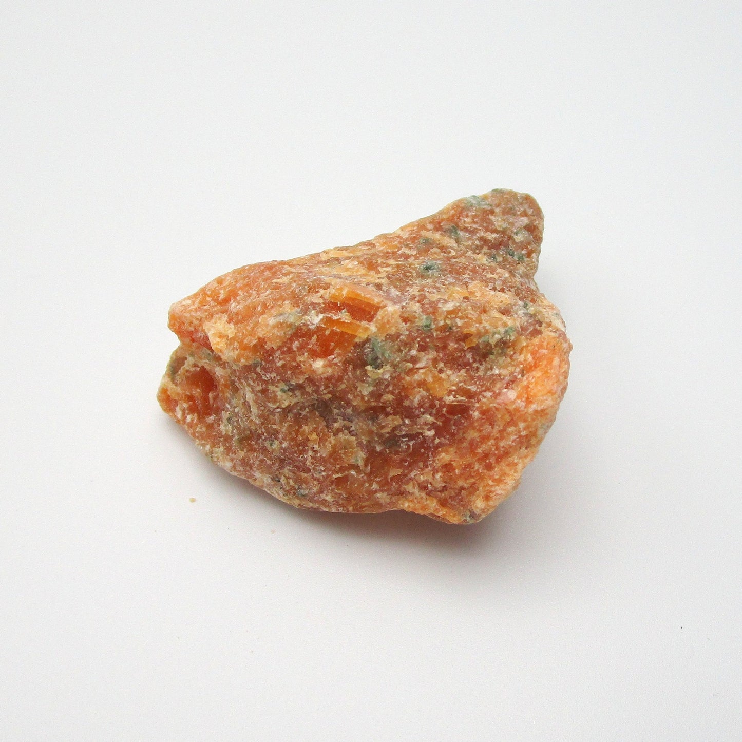 Orange Calcite Raw Chunk – 2.25” × 2.25” × 1.25”