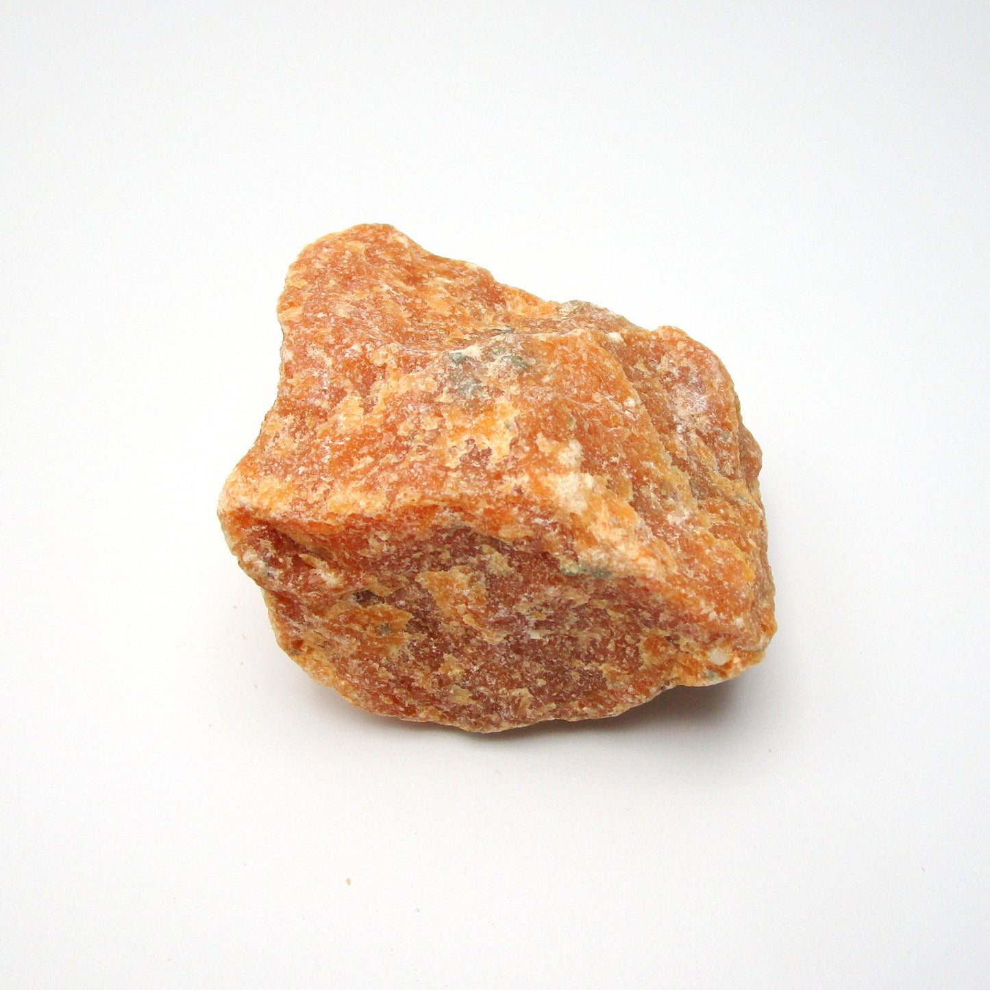 Orange Calcite Raw Chunk – 3” × 2.5” × 2”