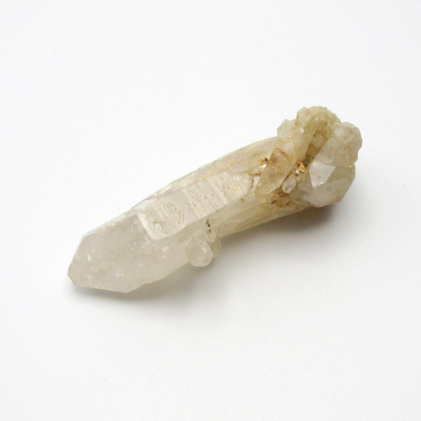 Brazilian Quartz Point | 3" | Cluster Base Formation
