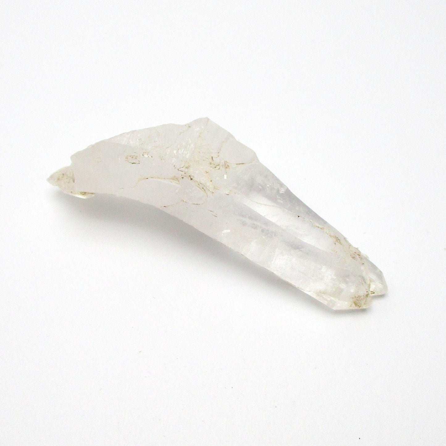 Brazilian Clear Quartz Twin Point | 2.5" | Dual Terminated Crystal