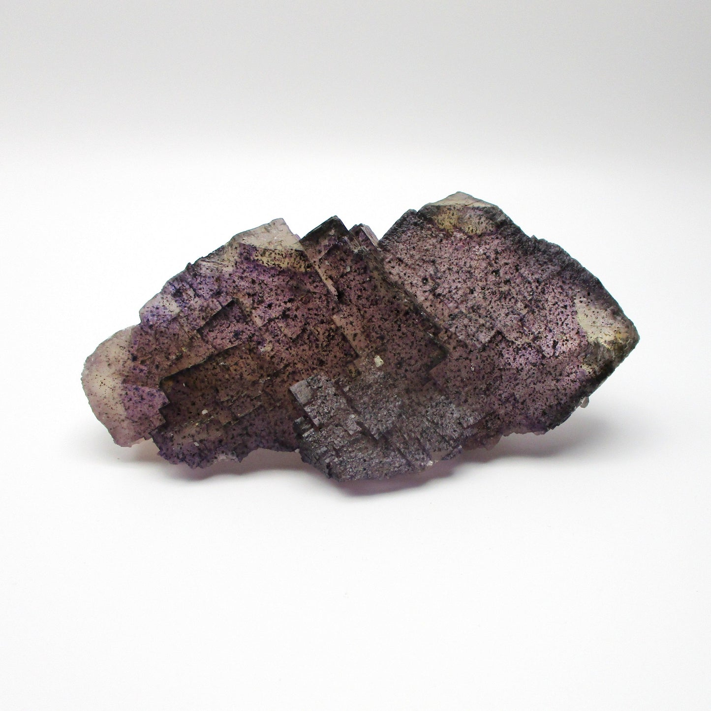 Purple Fluorite with Yellow Accents — Tennessee Specimen