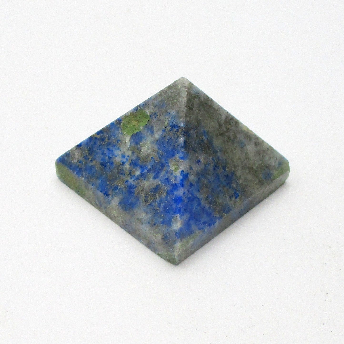 Lapis Lazuli Pyramid | Polished Sacred Geometry Crystal