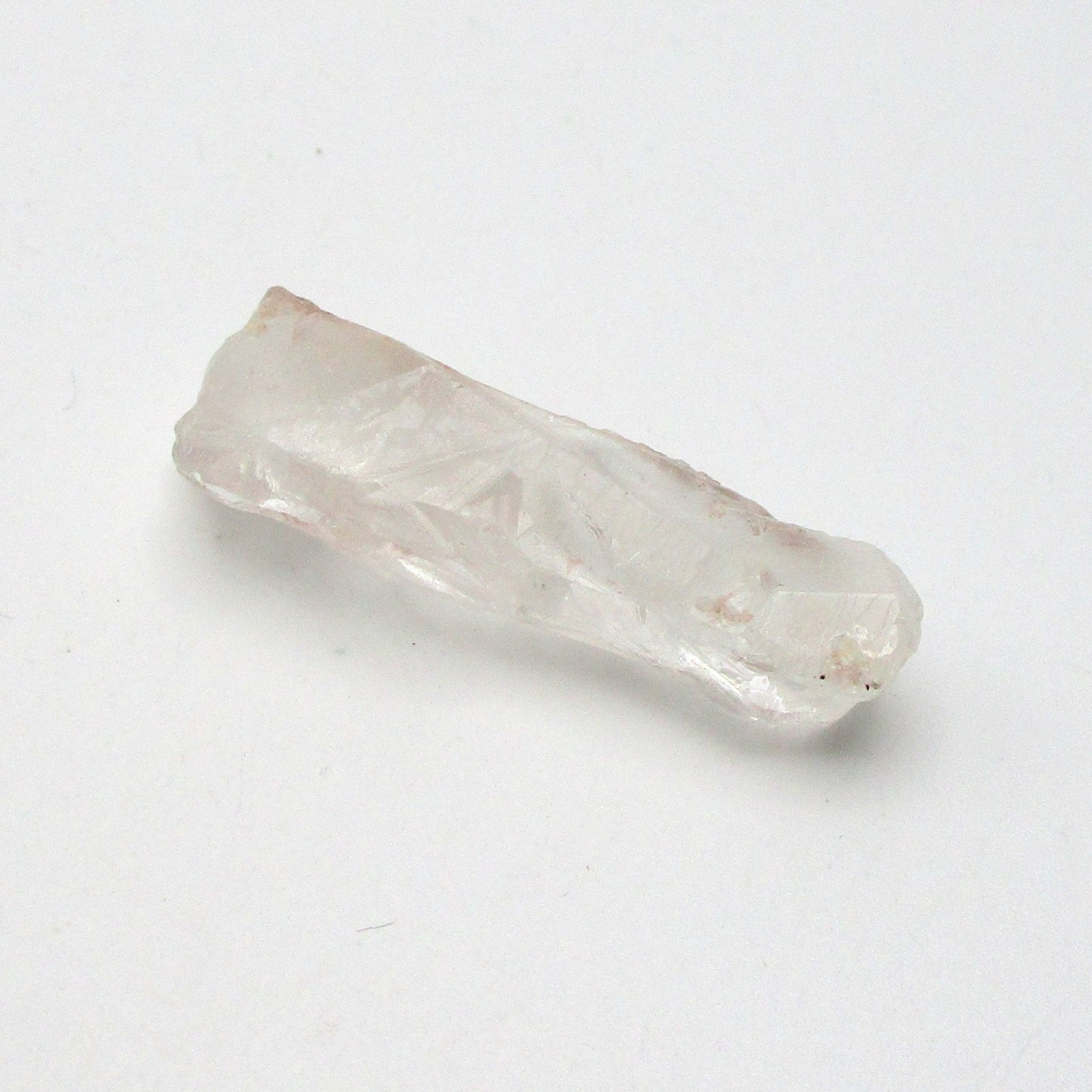 Twisted Lemurian Quartz Point – 1.5" x 0.5" x 0.25" | Brazilian Lemurian Crystal