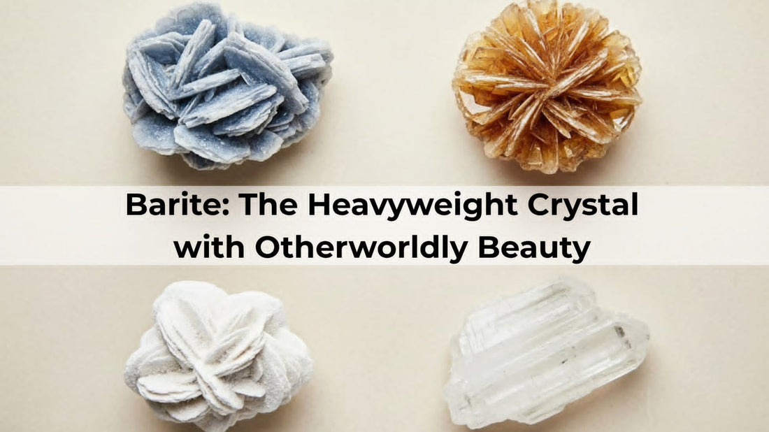 Barite: The Heavyweight Crystal with Otherworldly Beauty