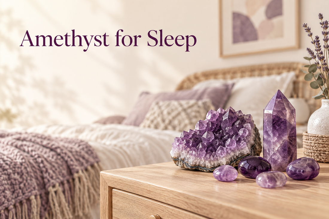 Amethyst for Sleep: The Crystal Your Bedroom Has Been Missing