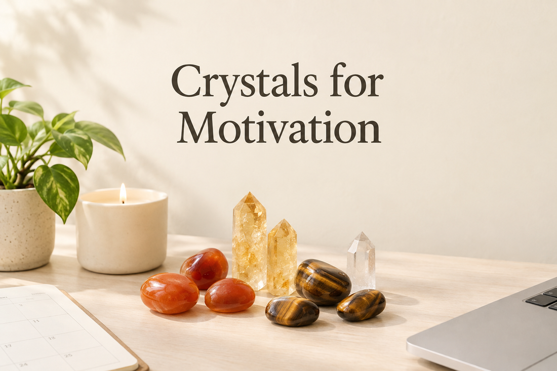 Crystals for Motivation: Stones to Help You Move Forward with Intention