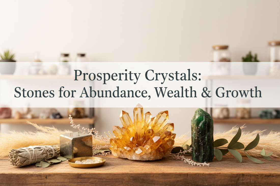 Prosperity Crystals: Stones for Abundance, Wealth & Growth