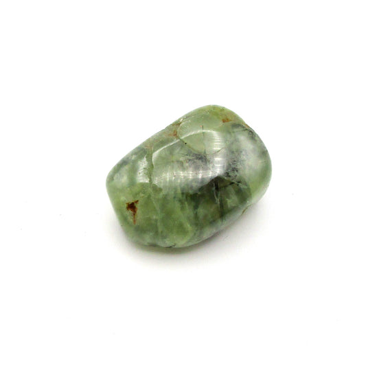 Amphibole Tumbled Stone on a white background