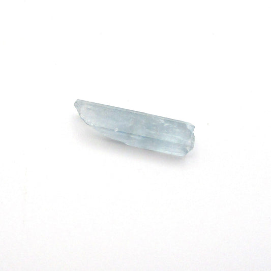 Barite crystal on a white background