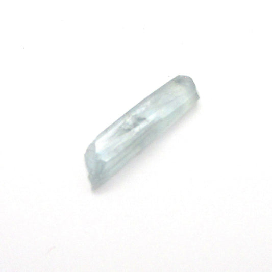 Barite crystal on a white background