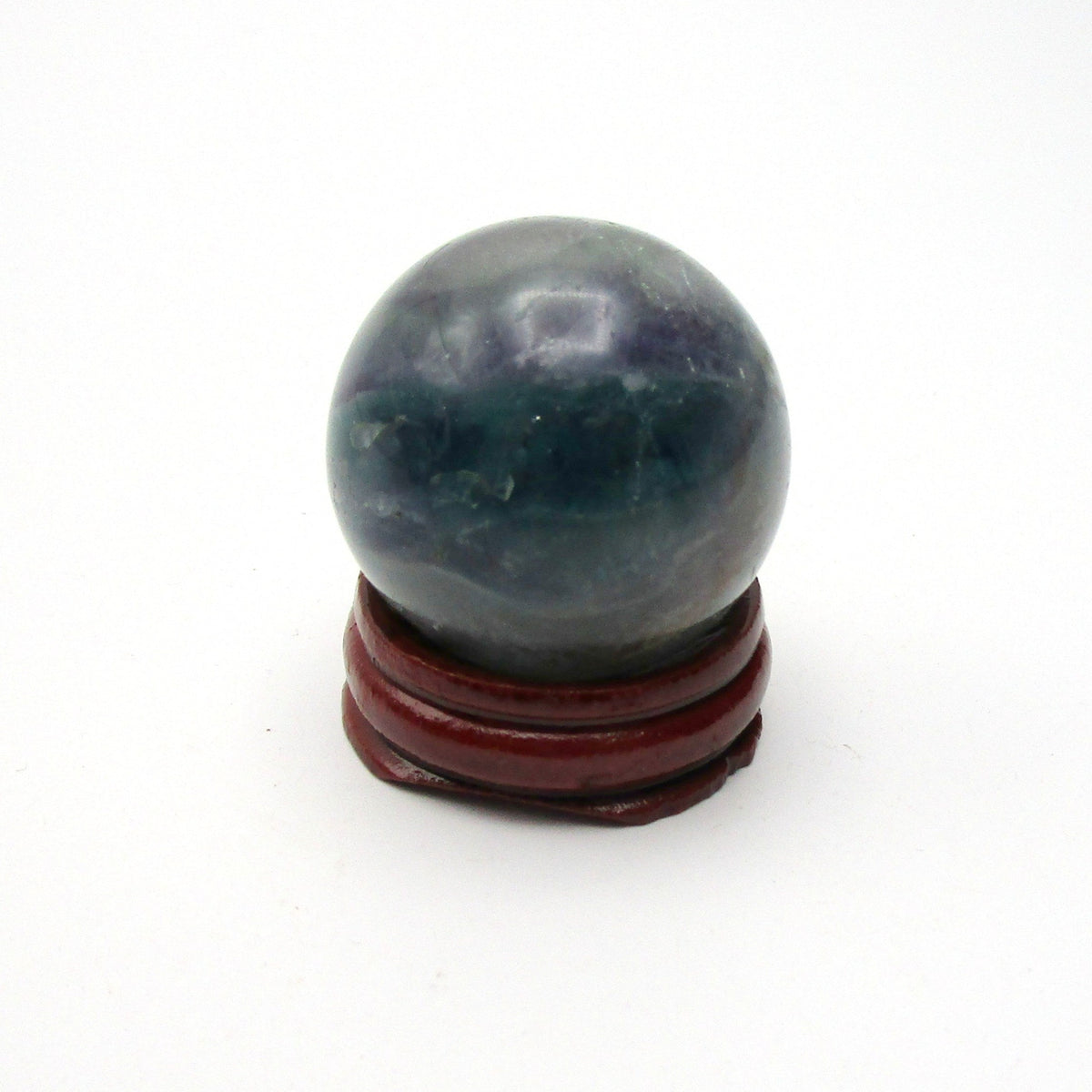 Deep Color Fluorite Sphere – 35mm