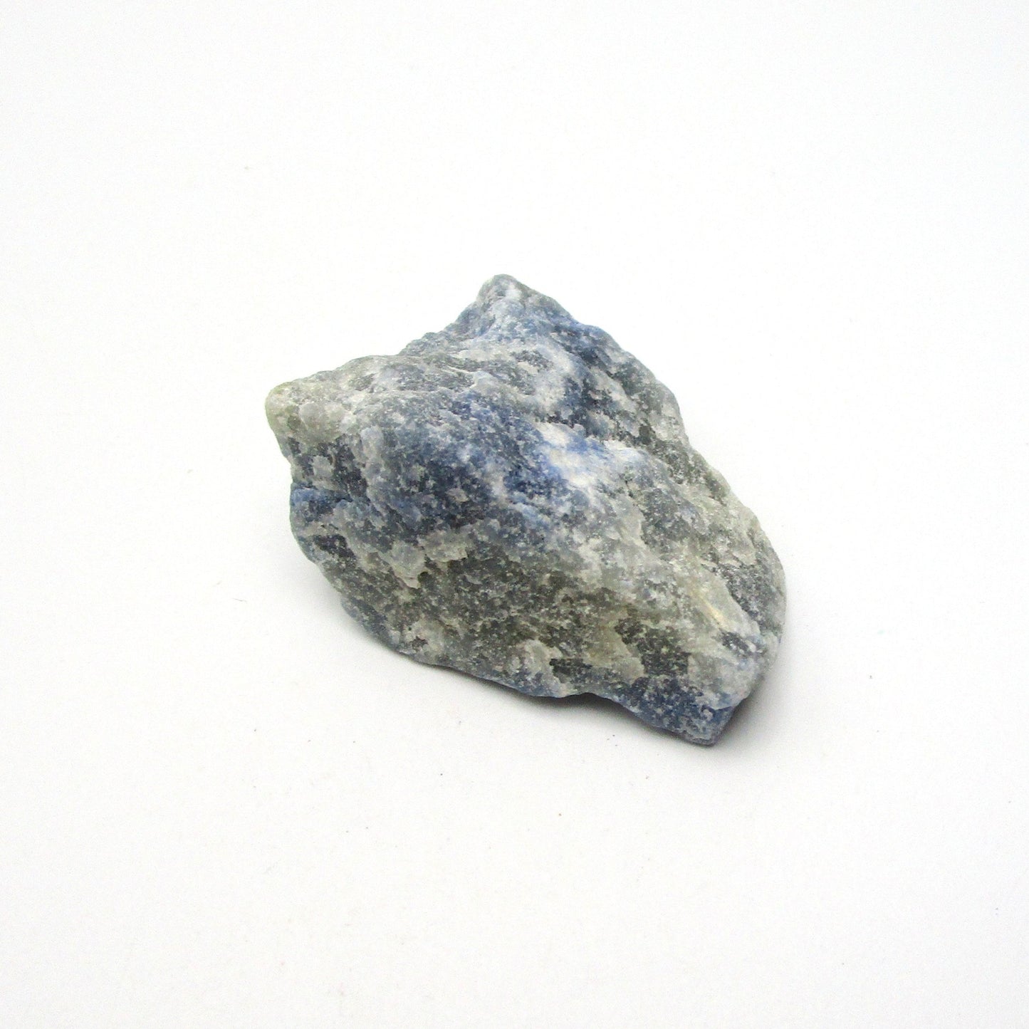 Blue Quartz with Lithium and Actinolite