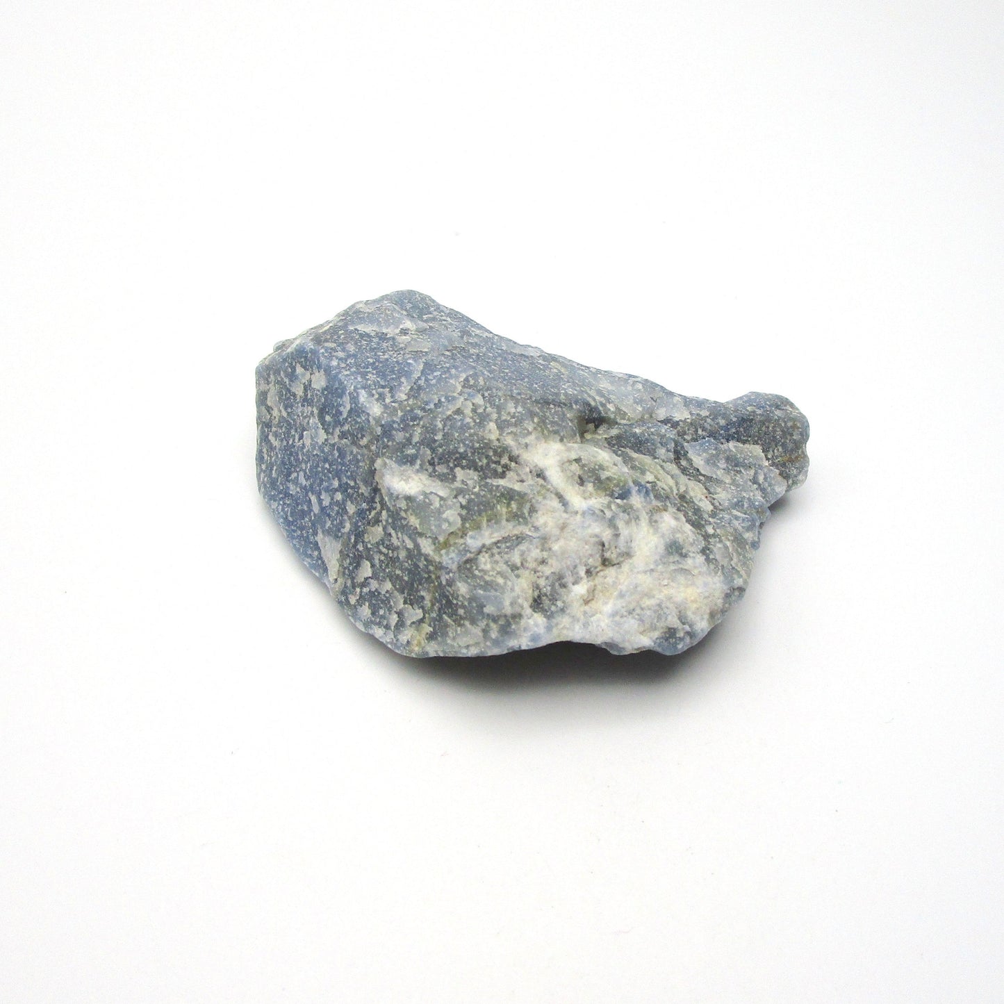 Blue Quartz with Lithium and Actinolite