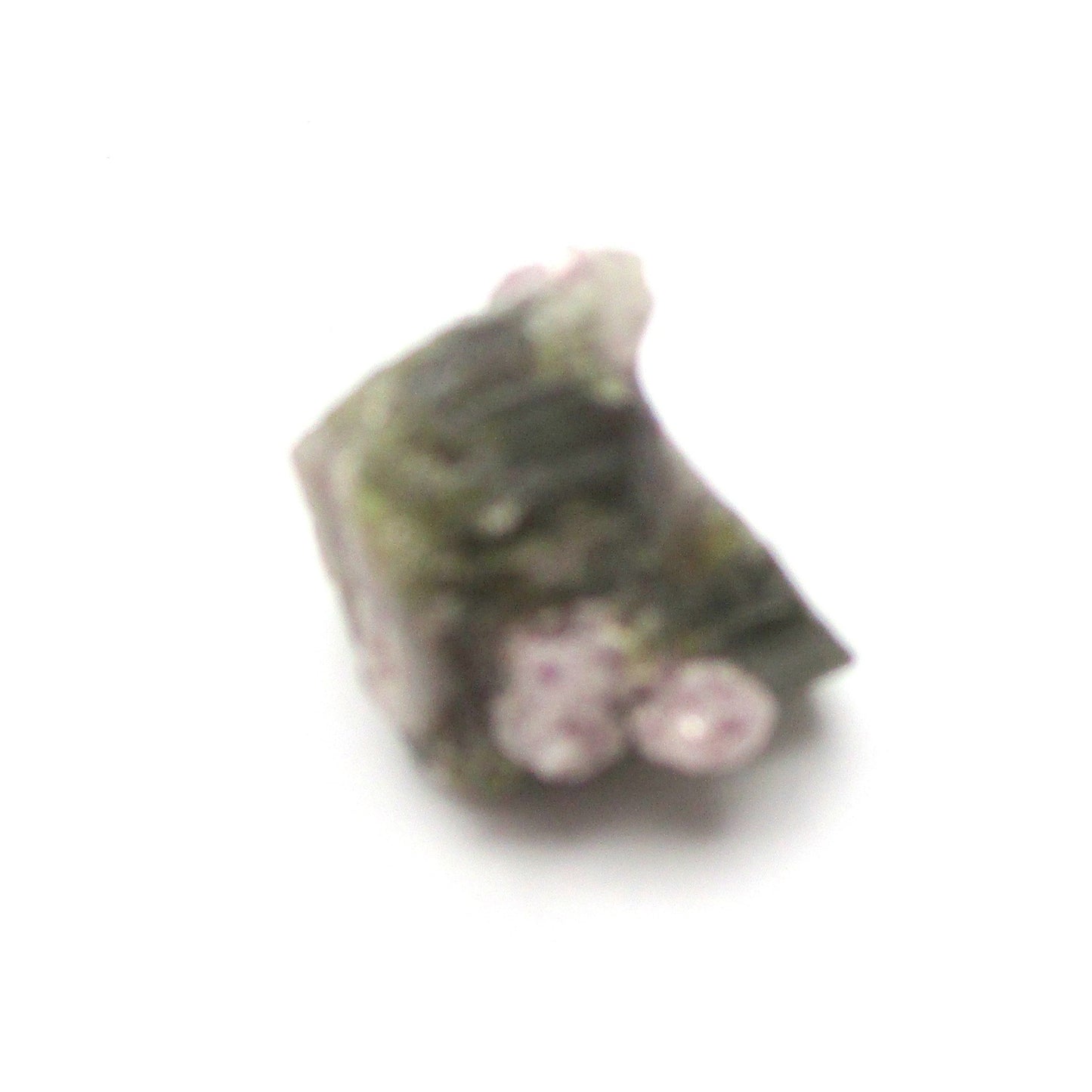 Green Tourmaline with Lepidolite