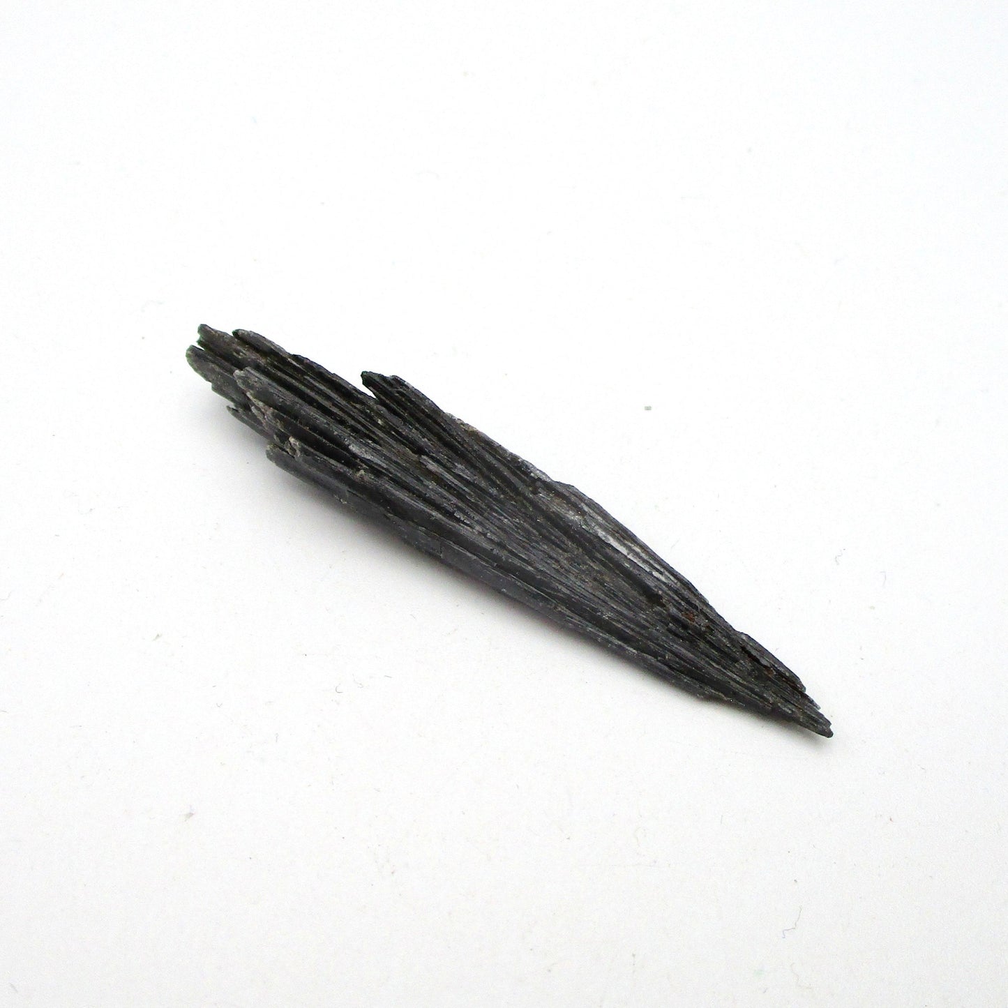 Black Kyanite Fan