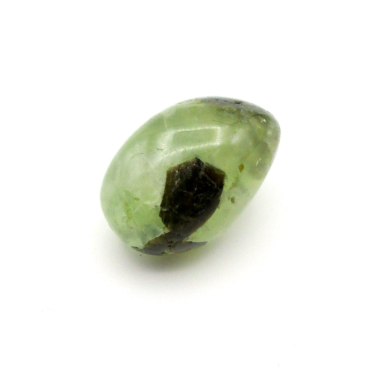 Amphibole Tumbled Stone – Actinolite, Epidote & Clinochlore | Large (~1")