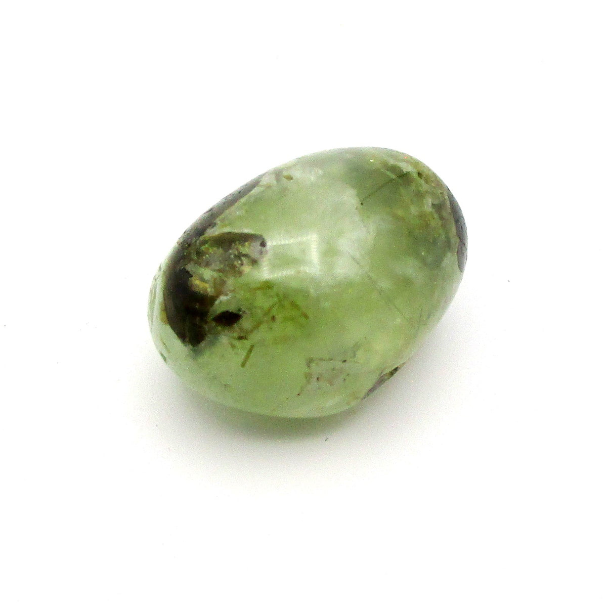 Amphibole Tumbled Stone – Actinolite, Epidote & Clinochlore | Large (~1")