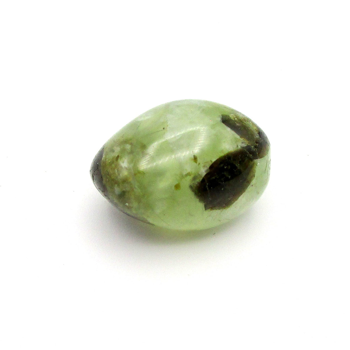 Amphibole Tumbled Stone – Actinolite, Epidote & Clinochlore | Large (~1")