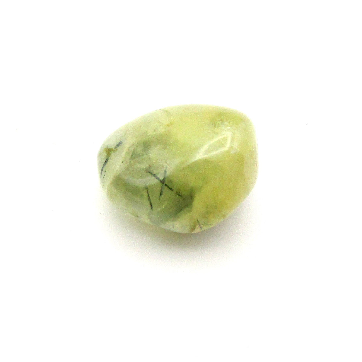 Amphibole Tumbled Stone – Actinolite, Epidote & Clinochlore | Large (~1")