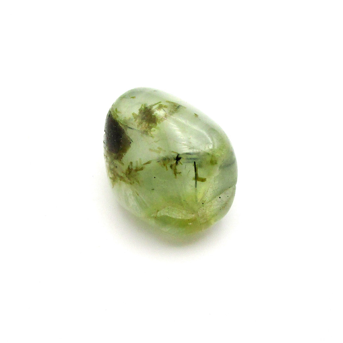 Amphibole Tumbled Stone – Actinolite, Epidote & Clinochlore | Medium (~0.75")
