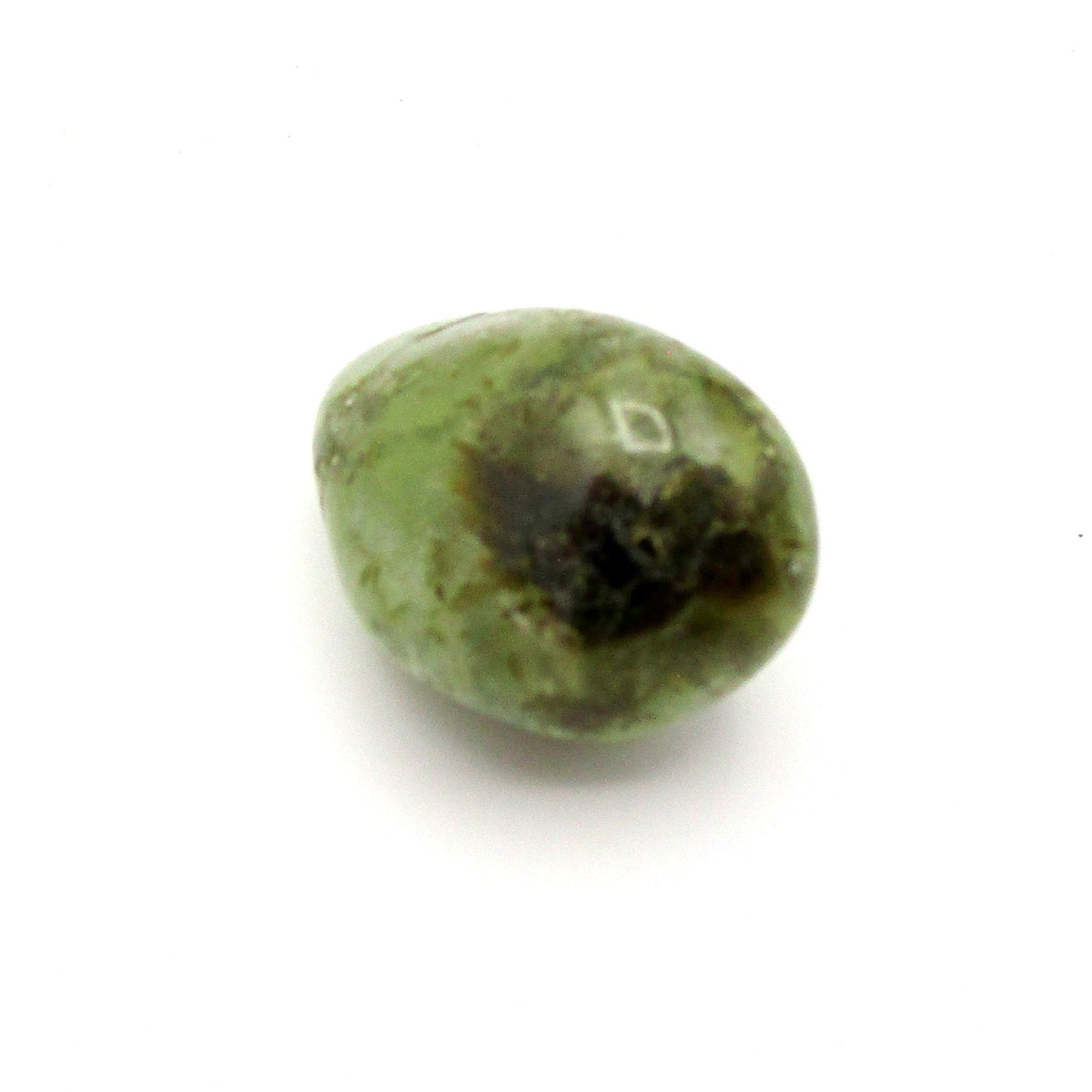 Amphibole Tumbled Stone – Actinolite, Epidote & Clinochlore | Large (~1")
