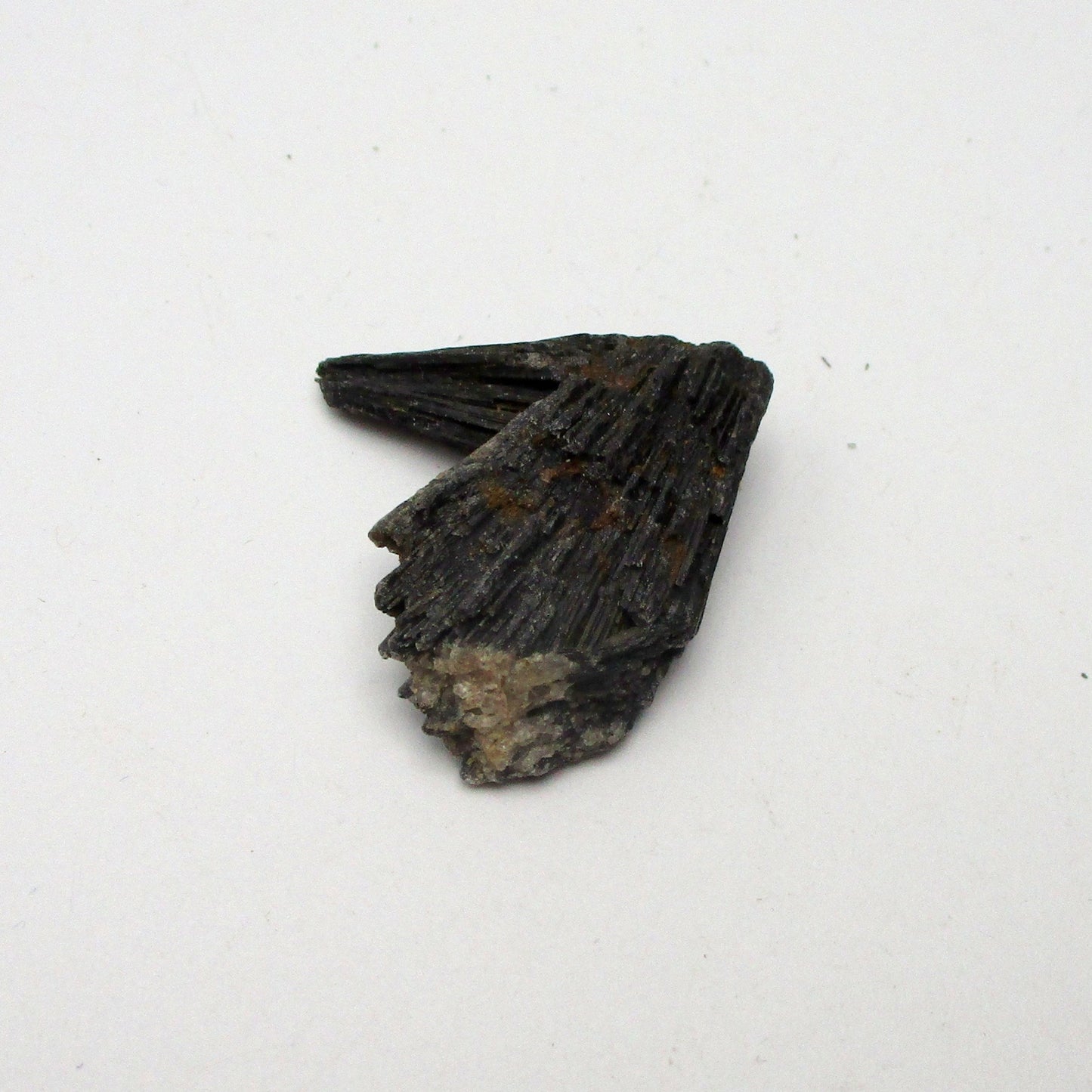 Black Kyanite Fan