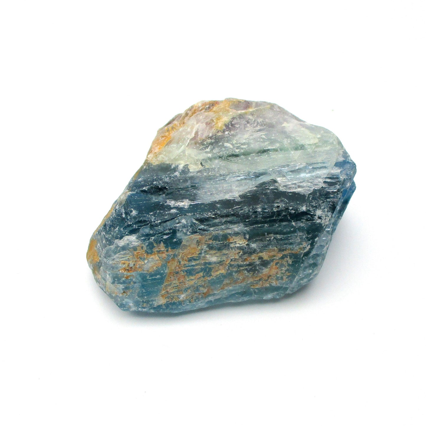 Blue Fluorite | 3" x 2.5" x 1.25" | Large Raw Fluorite Specimen