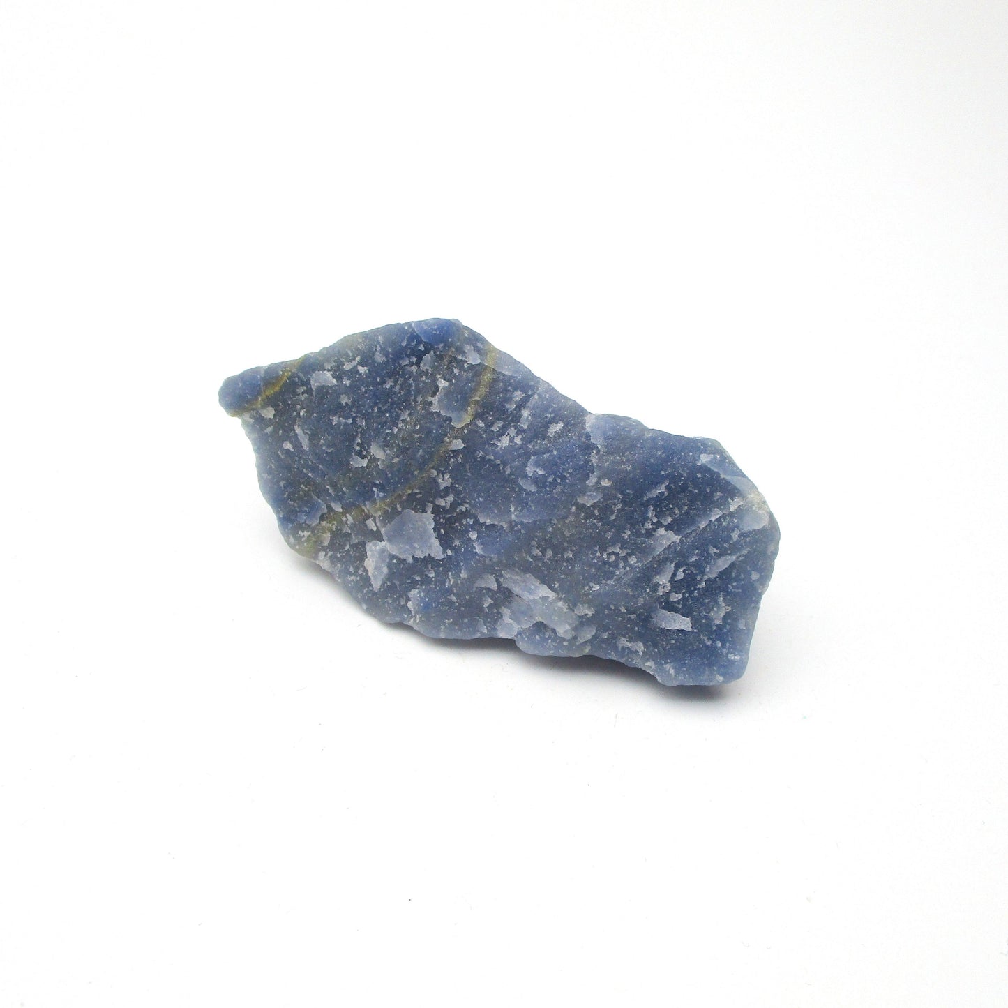 Blue Quartz with Lithium and Actinolite