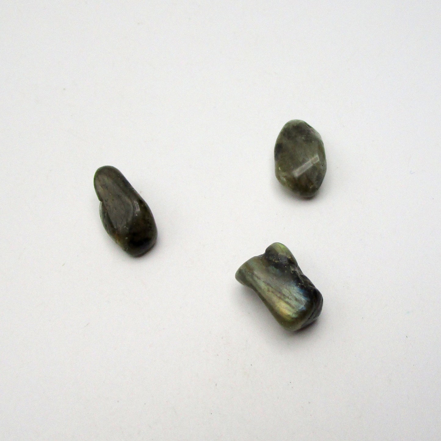 Labradorite Tumbled Stones – Set of 3