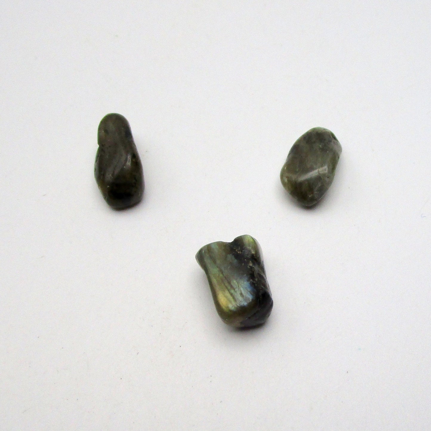 Labradorite Tumbled Stones – Set of 3