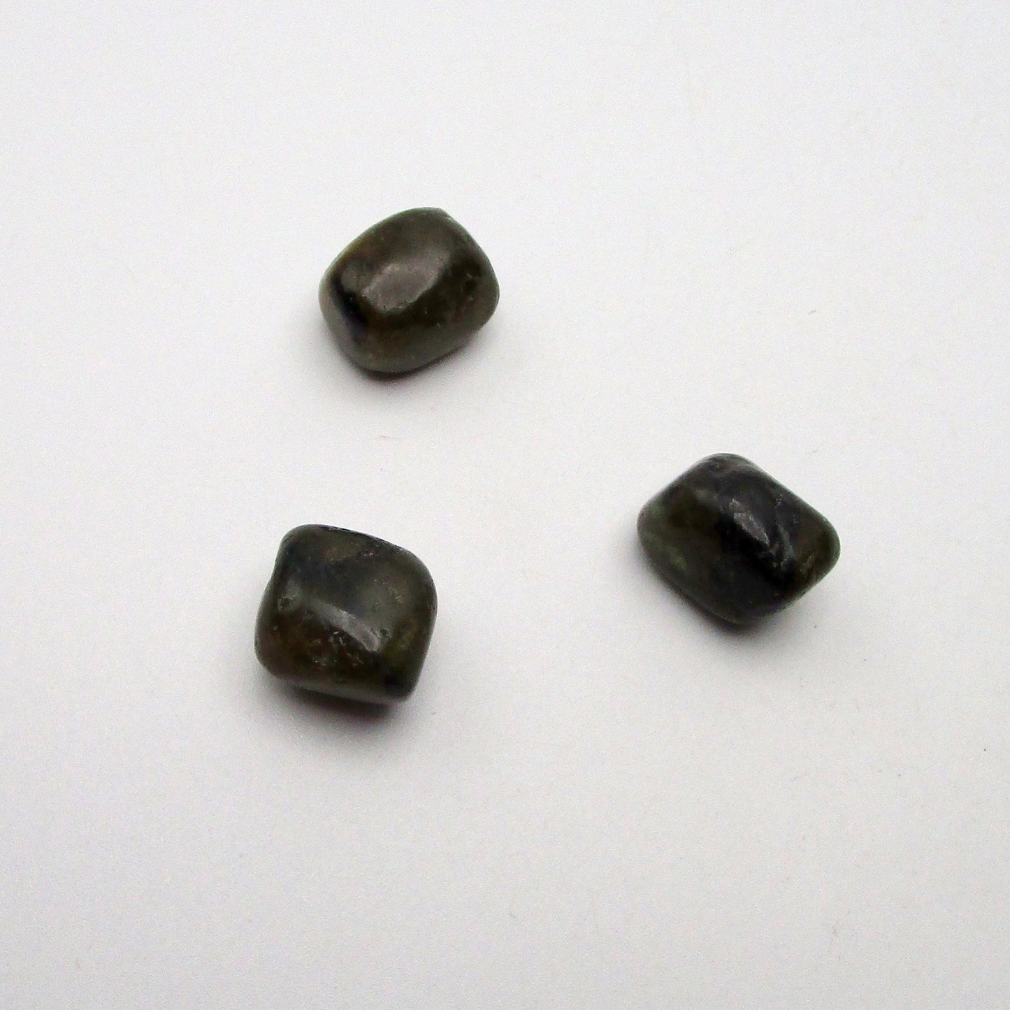 Labradorite Tumbled Stones – Set of 3