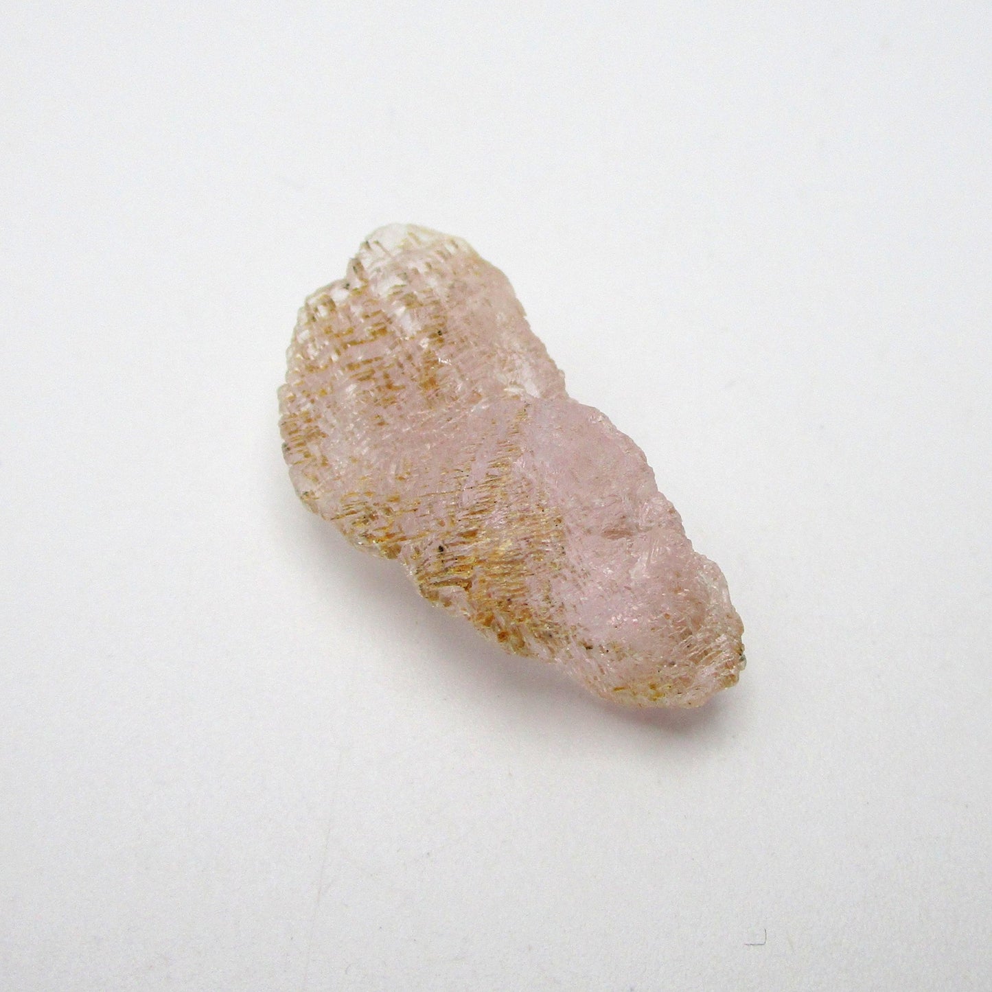 Kunzite Crystal Specimen – 1" Compact Pink Healing Stone