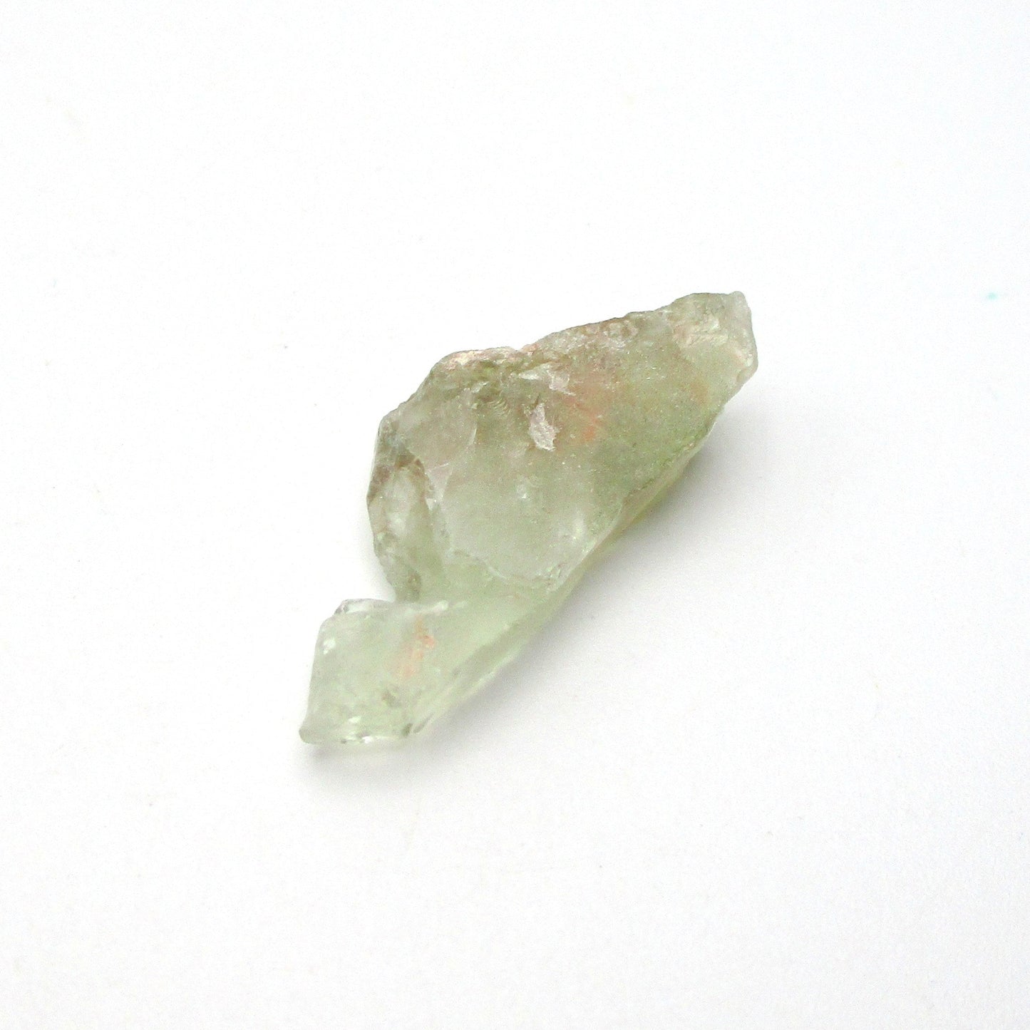 Prasiolite – Small Elongated Flat Specimen (1.25″ × 0.5″ × 0.25″)