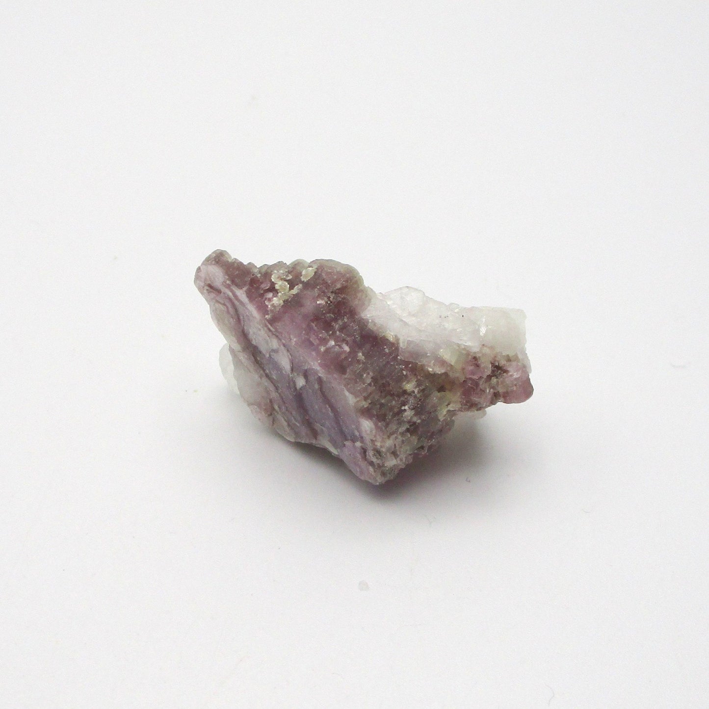 Lepidolite on Quartz