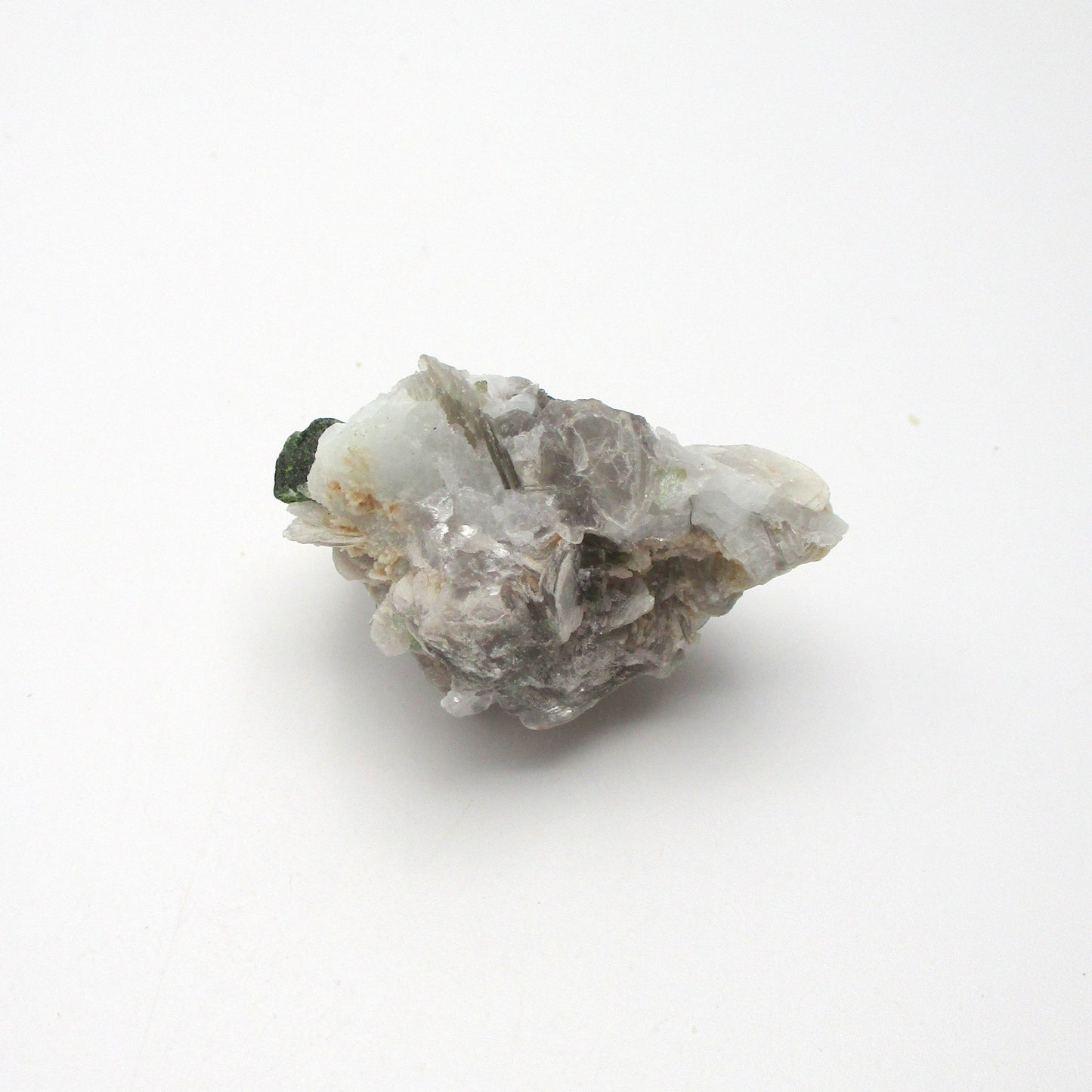 Green Tourmaline with Mica