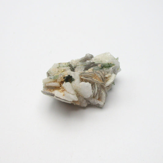 Green Tourmaline with Mica