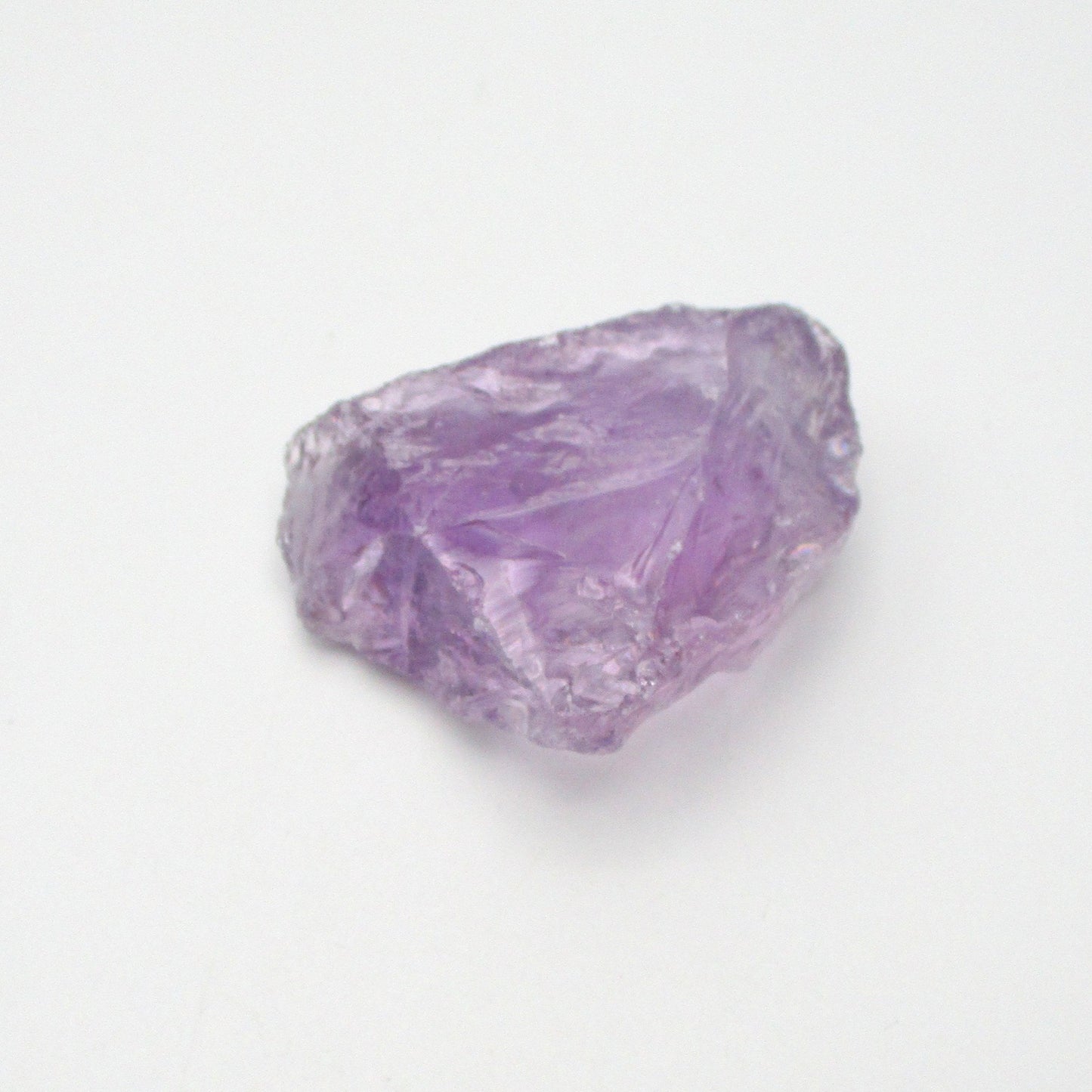 Brazilian Amethyst – Small Wide Flat Raw Specimen (1.75″ × 1.5″ × 0.5″)