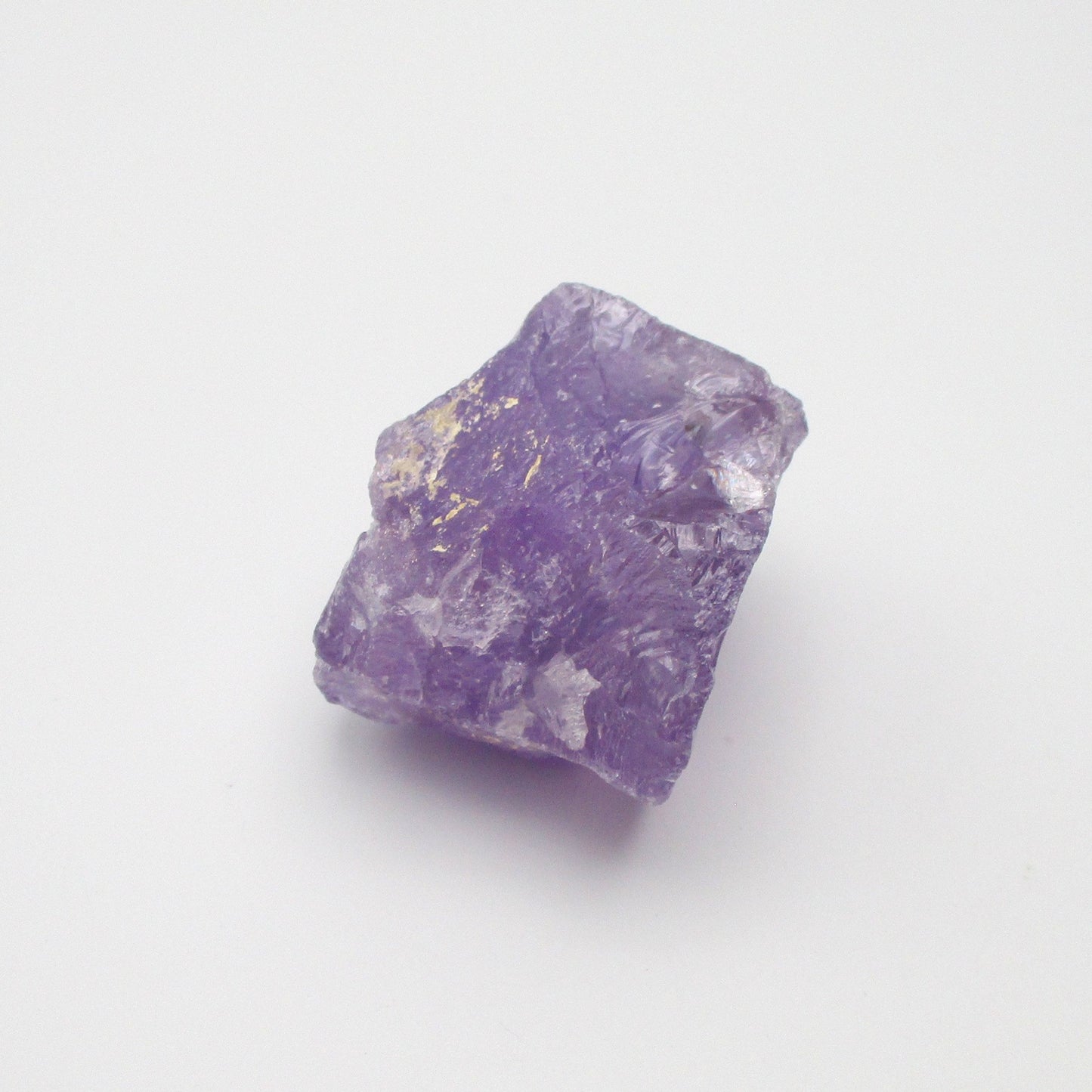 Brazilian Amethyst – Small Plump Raw Specimen (1.75″ × 1.5″ × 1.5″)