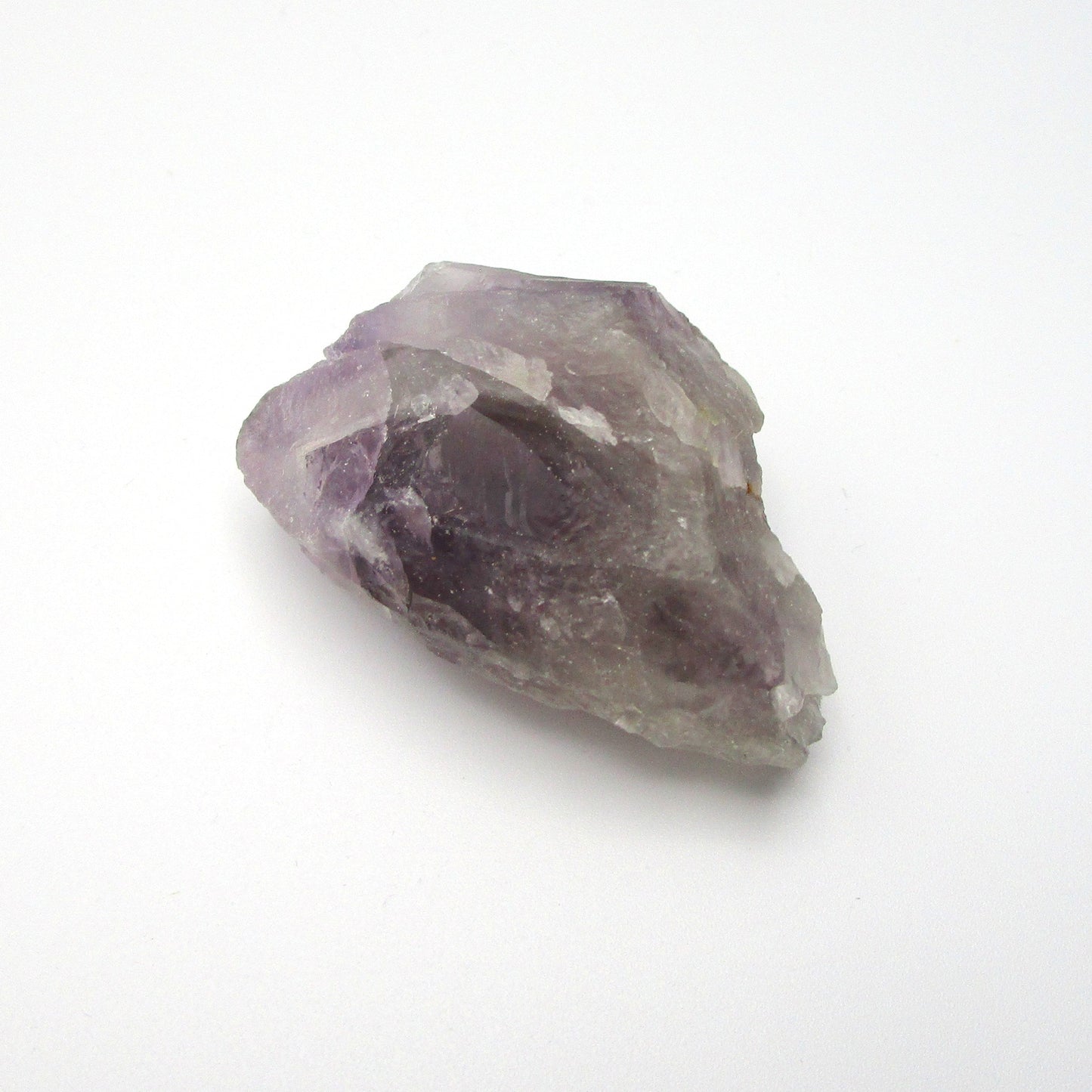 Brazilian Amethyst Point – Chunky Pocket Stone (2" x 1.25" x 1")