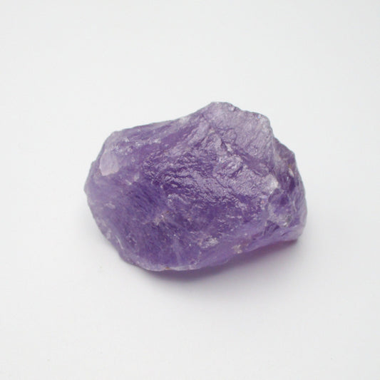 Amethyst from Brazil on a white background