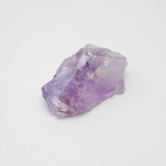 Amethyst from Brazil on a white background